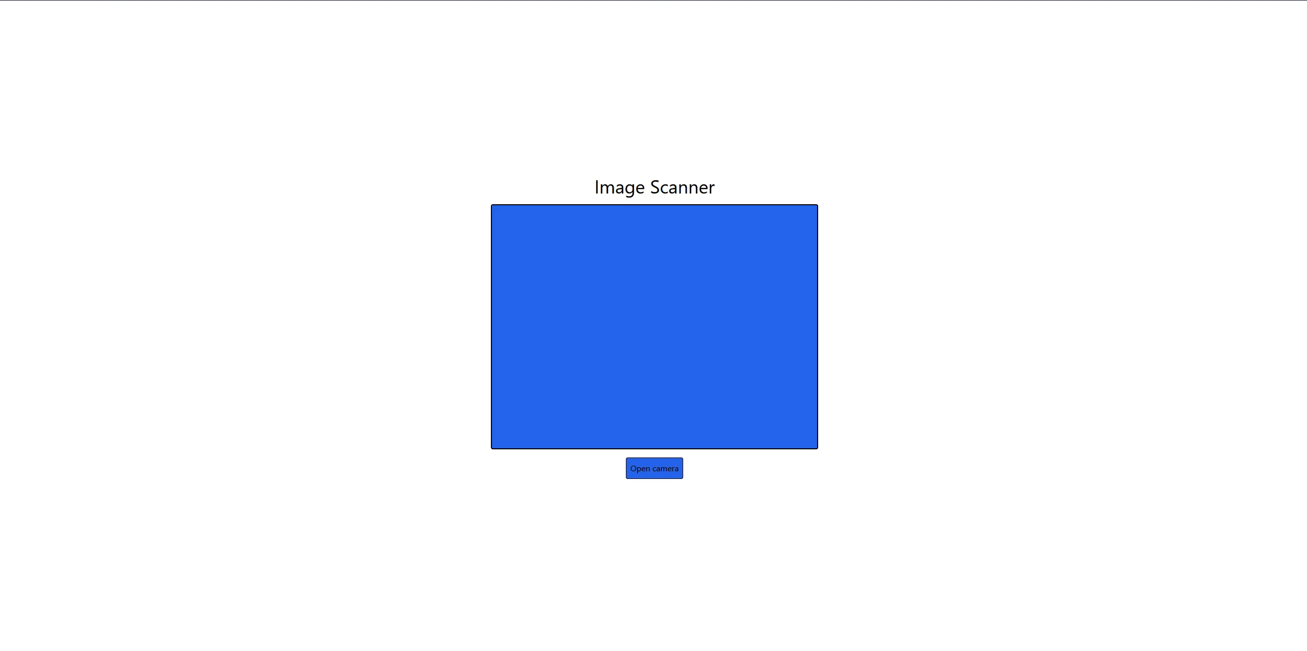 Image Scanner