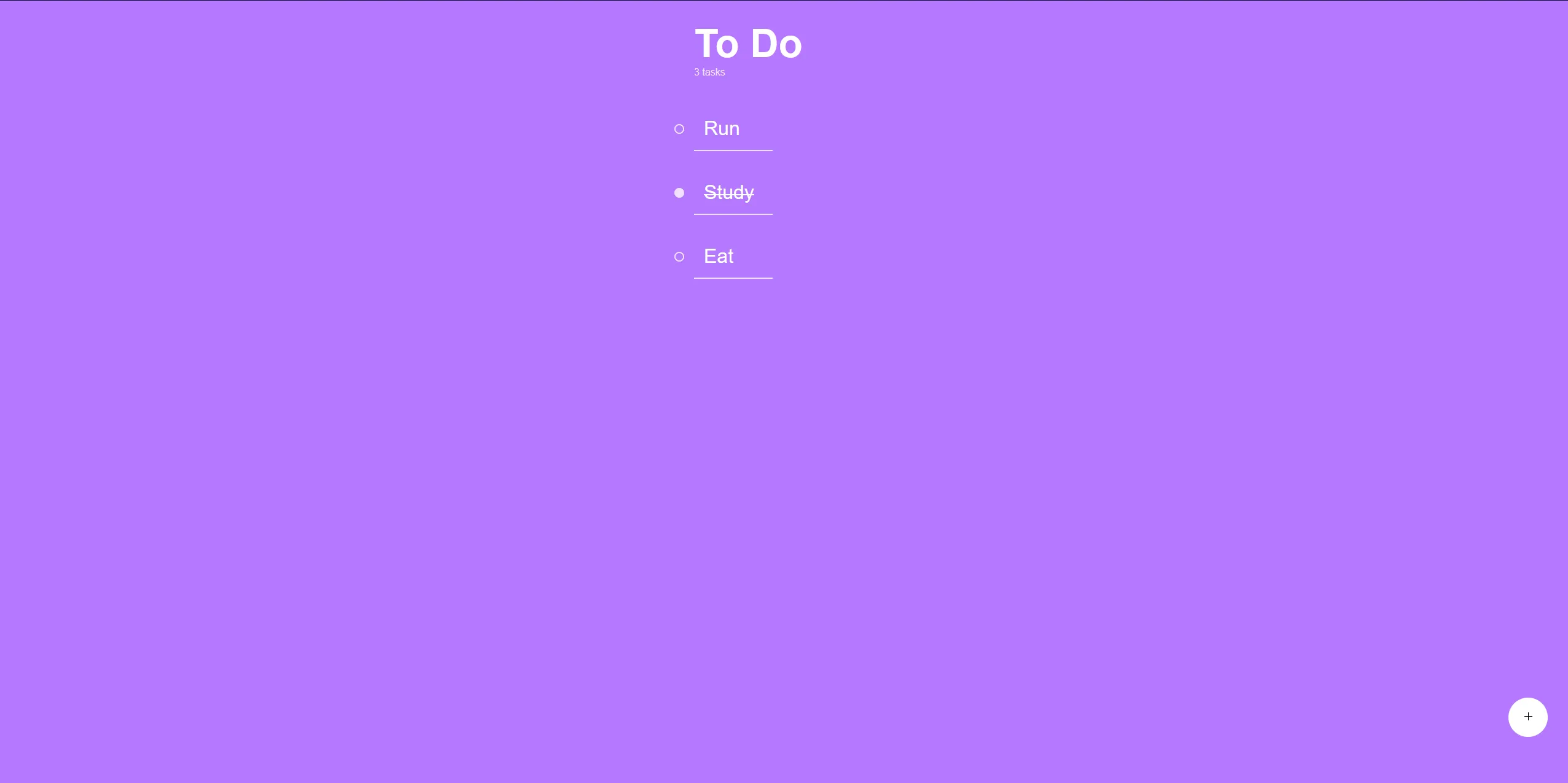 Svelte Todo list