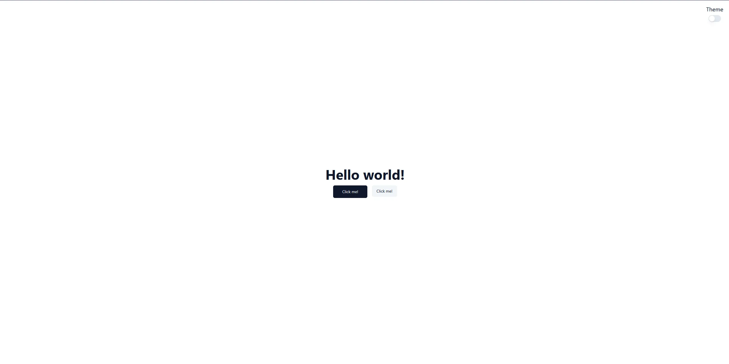 Theme Toggle